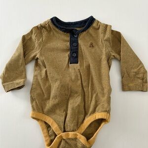 Baby GAP Striped Long Sleeve Onesie